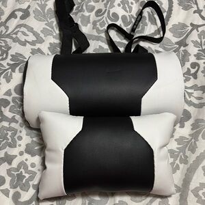 Black and White Gaming chair Pillow Set